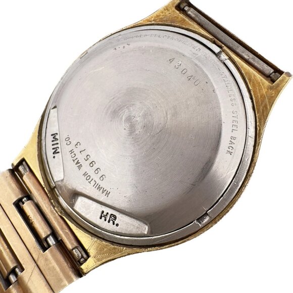 Vintage Hamilton QED Men's Digital LED Wristwatch Pulsar P2 w JB Band for Parts - Picture 5 of 5